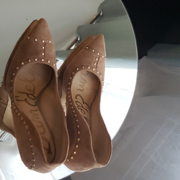 Sam Edelman Hyden tan leather high heels - Picture 4 of 10